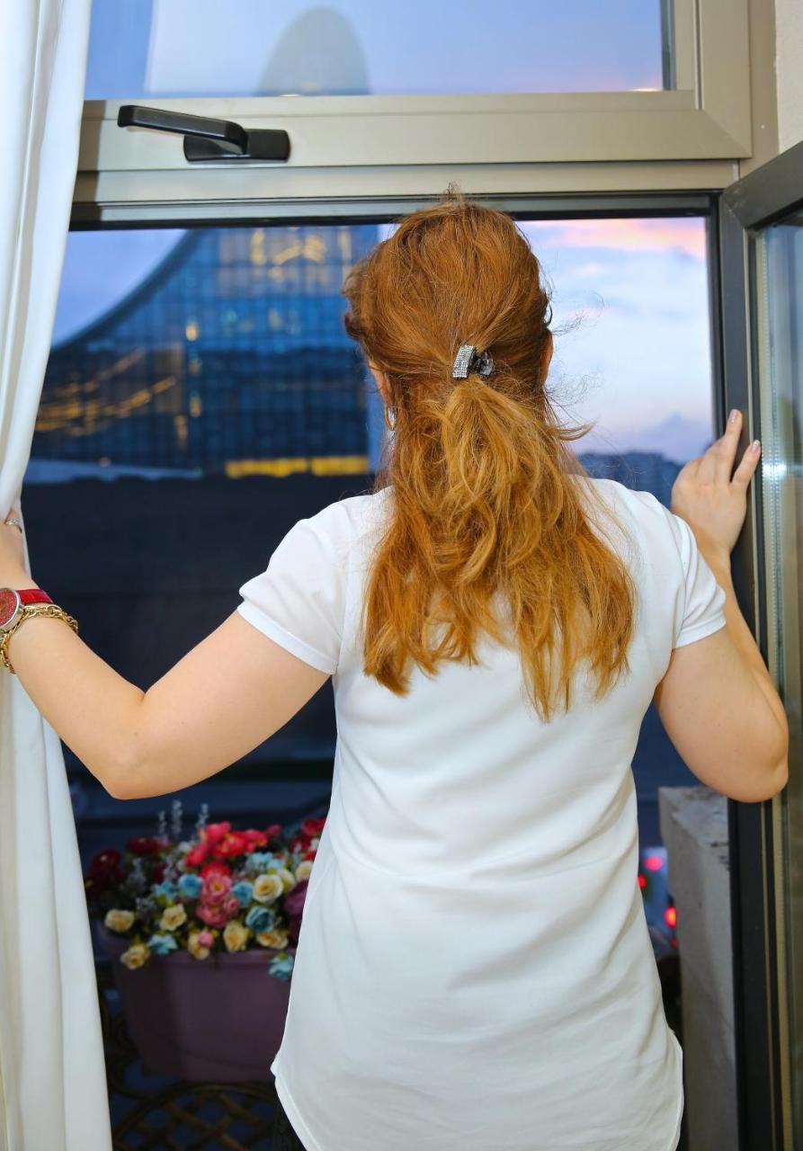 Rusel Hotel Баку Экстерьер фото