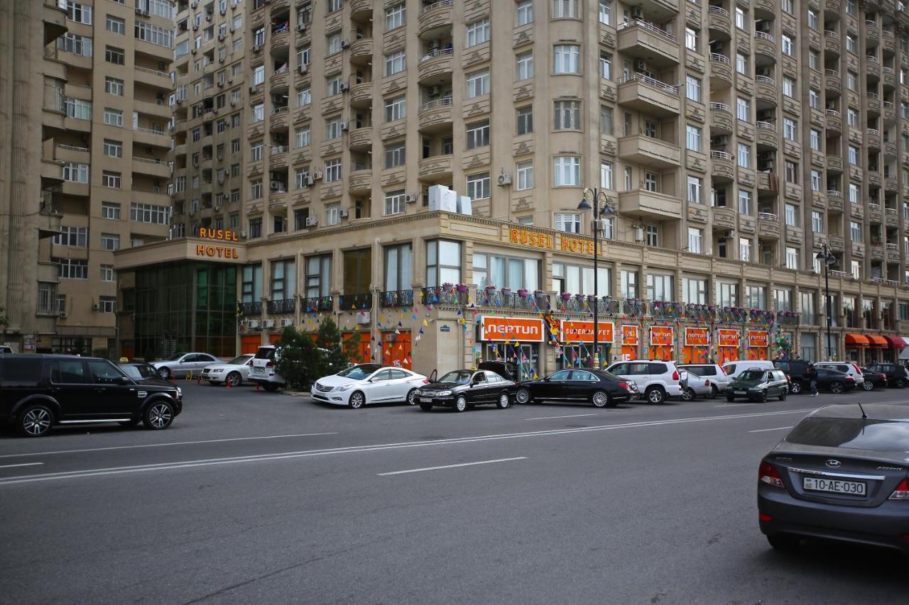 Rusel Hotel Баку Экстерьер фото